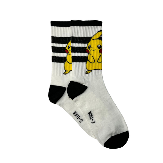 Calcetines de Pikachu blancos 36-43