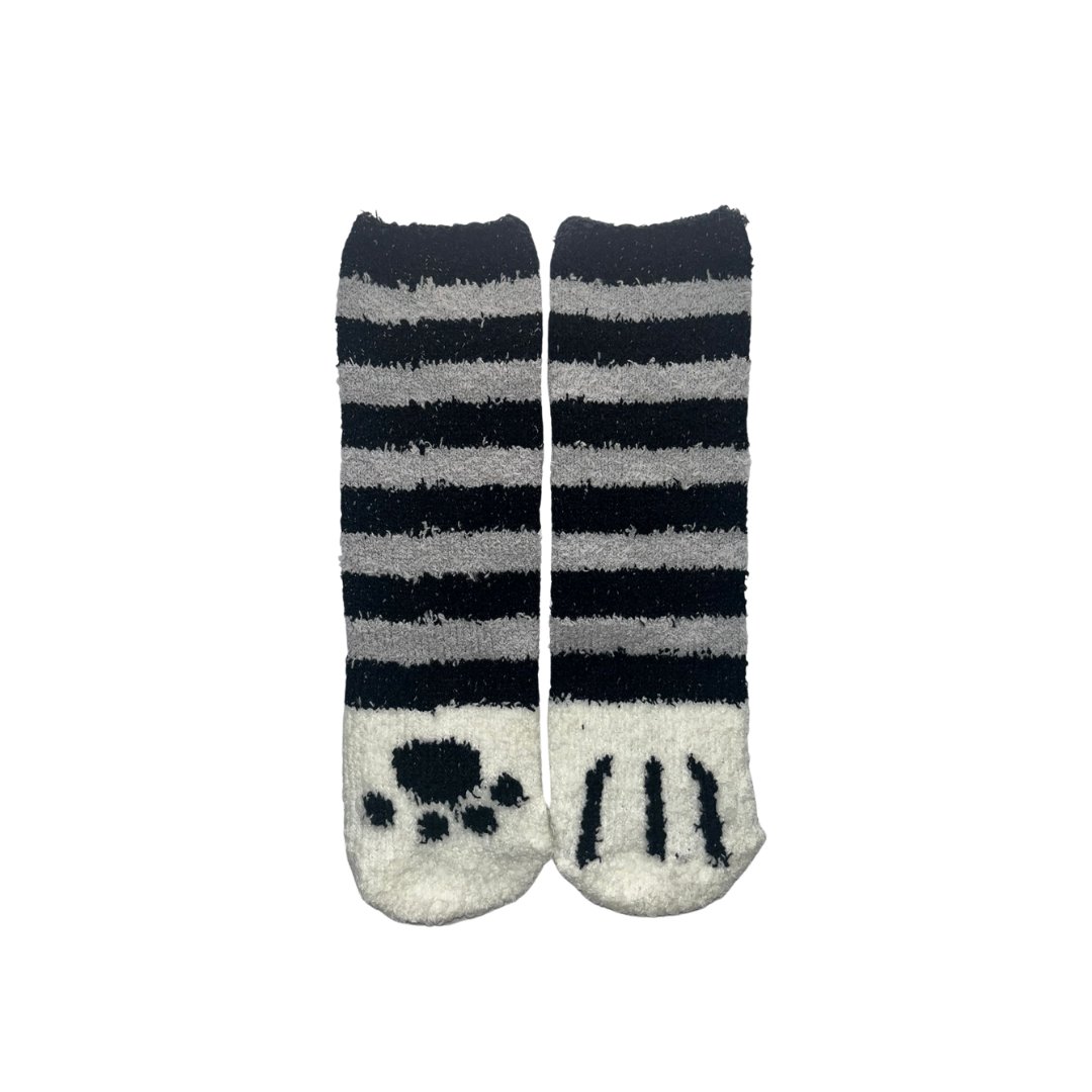 Calcetines patitas de gato rallados mujer 35-43