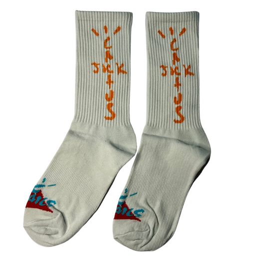 Calcetines Sk8 Cactus Jack white 35-43